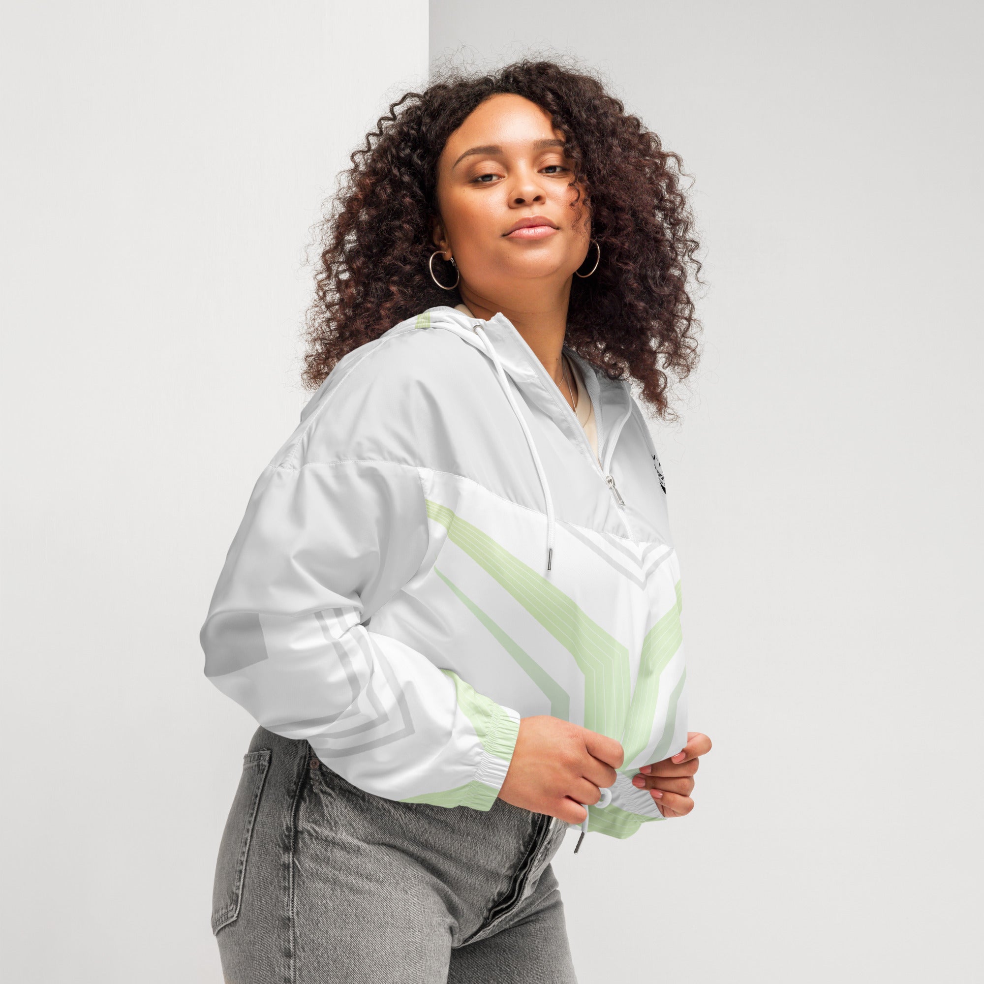 Women’s cropped windbreaker